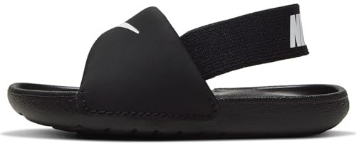 Nike Unisex-Kinder Kawa Slide Sandal, Black/White-White-White, 25 EU