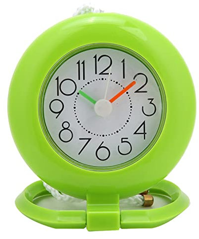 BuyWeek Orologio da Bagno, Orologio da Doccia Impermeabile Orologio da Tavolo da Appendere a Doppio Uso per la Decorazione Domestica della Cucina del Bagno(Verde)