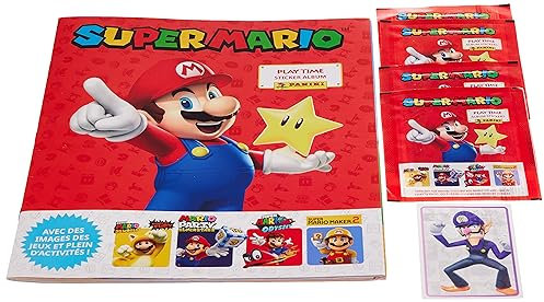 Super Mario Playtime Sticker Collection Starter Pack (versione francese)
