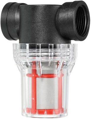 PATIKIL Filtro per Pompa Dell'Acqua con Setaccio in Acciaio Inossidabile a Maglia 200 da 1 Pollice, Filtro per Pompa Dell'Acqua con Setaccio per Irrigazione Giardino
