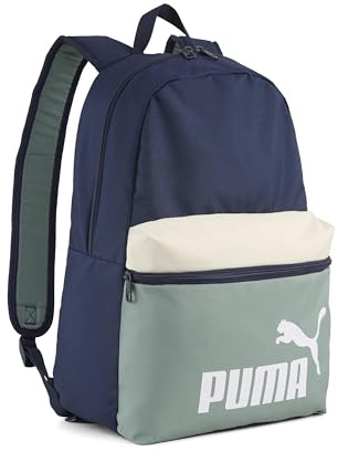 PUMA PHASE COLOR BLOCK Backpack - Zaini classici Unisex, Navy-Colorblock, OSFA - 091175