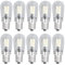 WOHPNLE 10 Uds. Bombilla LED E12, Bombilla De Araña De Cristal De 500LM, Bombilla Para Lámpara De Techo Pequeña, Bombilla Para Lámpara De Pared Para Dormitorio, Oficina, 220V