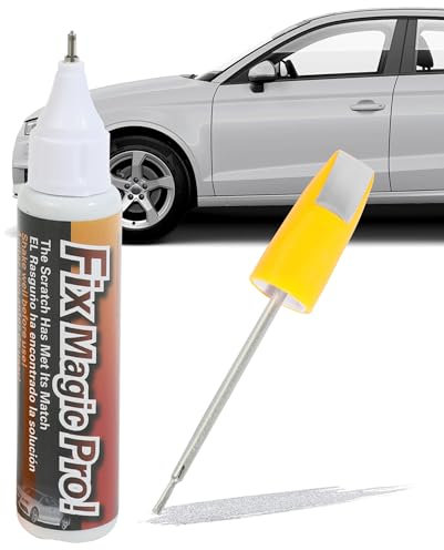 Flaconi Car Paint Scratch Repair,Touch up Paint for Cars,Car Touch up Paint,Auto Paint Repair Pen,Car Paint Pen,Suitable for Scratch Repairs of Most Cars,Motorcycles,Trailers (Silver)