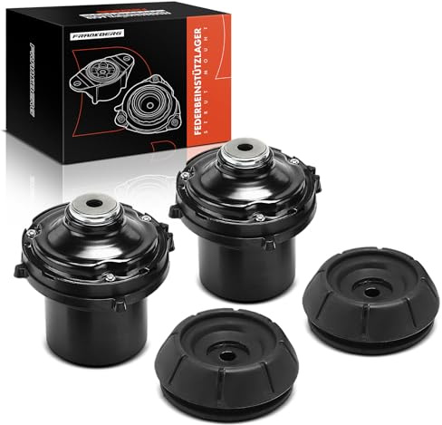 Frankberg 2x Domlager Federbeinstützlager Vorne Links Rechts Vorderachse beidseitig Kompatibel mit Corsa C X01 Zafira A MPV T98 Astra G CC T98 Astra G Caravan T98 Replace# 90538936