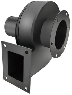 KAKAK Ventilador centrífugo silencioso for calderas pequeñas, Resistente a Altas temperaturas, for chimeneas y hornos. con Fuerte Capacidad de disipación de Calor(CYG180H-220V)