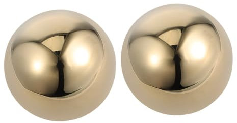 SOLUSTRE 2piezas Bolas De Hielo Inoxidable Molde De Whisky Bolas Decorativas para Bares y Fiestas Fácil De Limpiar