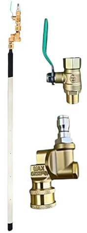 ycezw Asta Per La Pulizia Dei Radiatori - Pulitore Radiatori 60 Cm 310 Bar Con Tubo Aria,Ricambi Ausiliari Per Moto Veicolo Gruppo Elettrogeno Industriale