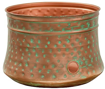 Patina Liberty - Olla de Acero con Acabado de Cobre