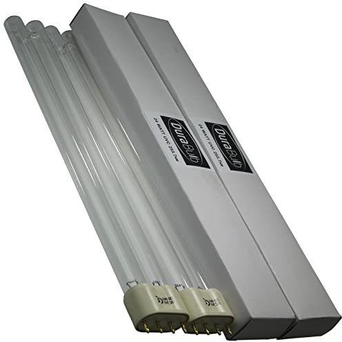 DuraBulb 2 lampadine UV di ricambio da 24 W per filtri UVC e chiarificatori per laghetto, confezione da 2