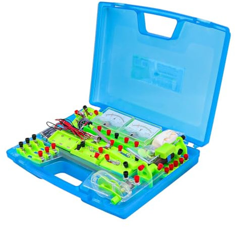 POFET Starter Kit per l'apprendimento dei circuiti elettrici di Fisica, Kit di Base per l'educazione al magnetismo dell'elettricità da Laboratorio impostati per l'esplorazione dell'elettromagnetismo