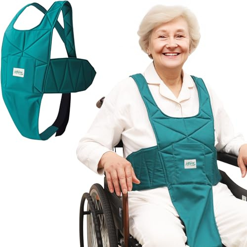 Cinturón de Seguridad para Silla de Ruedas - Arnés Anticaída Ajustable, Protección Integral 360°, Comodidad Ergonómica, Materiales Duraderos y Transpirables