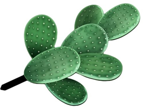 CIYODO Piquet De Cactus pour Jardin Décoration De Pelouse Ornement Extérieur pour Allée Panneau Créatif pour Massif De Fleurs
