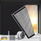Fenster Verdunkelung, 100% Dachfenster Verdunkelungsstoff ohne Bohren Verdunklungsrollo Sonnenschutzvorhänge, 200x145cm DIY Sonnenschutzfolie mit Klettband, Tragbare Verdunklungsfolie für Schlafzimmer