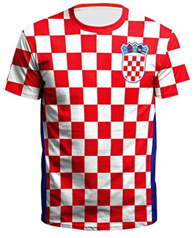 YuanDiann Qatar fotboll VM T-shirts 3D nationell flagga tryck fans heja på män kvinnor kortärmad rund hals lös elastisk sport ledig andningsbar snabbtorkande t-shirt