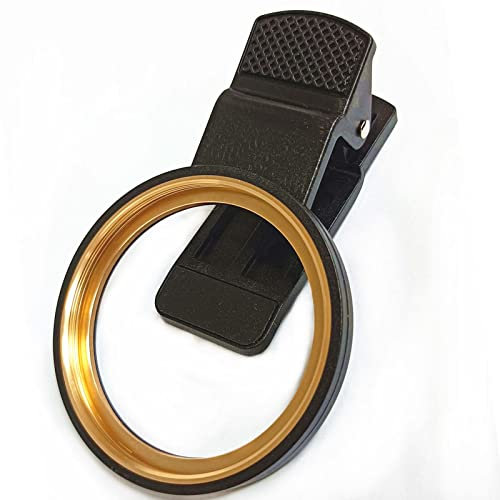 Clip de Fil Universel portatif de 52 mm, Objectif d'assistant d'appareil Photo de téléphone Portable et Filtre d'effet pour iPhone, Samsung et Autres objectifs de téléphone d'appareil Photo