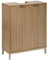 5five - Meuble Bas tasso sous lavabo Effet Bois Naturel