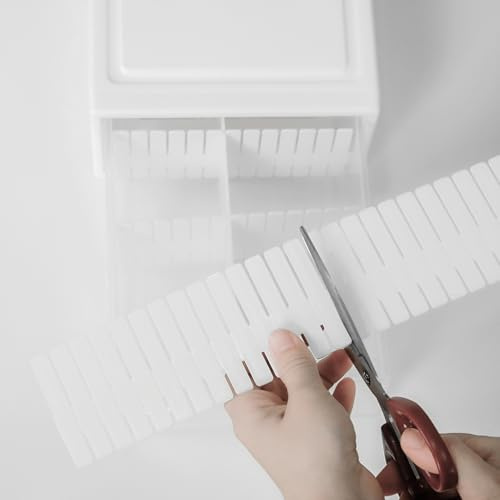 24 divisores de cajones ajustables, divisor de cajones ajustable, divisor de cajones ajustable, divisor de cajones, separadores de cajones en ropa interior, calcetines para dormitorio