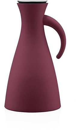 Eva Solo | Thermoskanne 1,0 L Ruby | 100% tropffreie Thermoskanne | Ruby