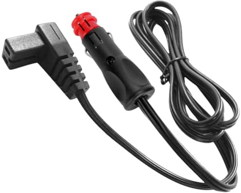OSOLADY Cable de Alimentación Estable para Mini Nevera de Automóvil Enchufe Negro de Goma y Cobre Estañado, Fácil de Usar para Frigoríficos Portátiles de 12v