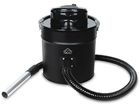 BS8800 Bidoncino DCG aspiracenere 20 lt con motore tubo flessibile 1200W camino. MEDIA WAVE store ®