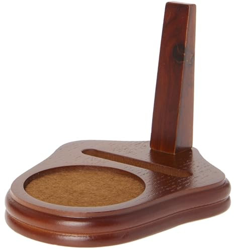 Bard's Tassen- und Untertassenständer, 8,9 x 8,9 x 11,4 cm, Walnussholz-Optik 1-Pack walnuss