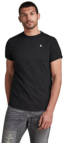 G-STAR Camiseta Lash para Hombre, Negro (dk black D16396-B353-6484), XL