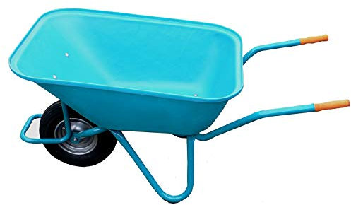 Profi Futterkarre Schubkarre 200 L 250 kg Großmuldenschubkarre Kreuzrahmengestell Super Caddy XL