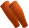 TAPEDESIGN - TUBES 1 Paar Fußball Stutzen (ohne Socken) Orange für Damen, Herren & Kinder - Fussball Sleeves für Schienbeinschoner - Fussball-Stutzen Knie lang - Fußball-Strümpfe (One-Size)