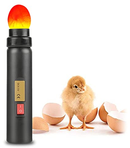 Egg Incubation monitor, egg light for observation incubation process, fertility tester for -in batteries