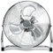 TANNESS 12 Inches Chrome Metal Floor Fan, High Power 3-Speed Home Gym with Adjustable Head, Heavy-Duty Industrial Fan for Home & Commercial Use, Powerful Airflow, Quiet Operation