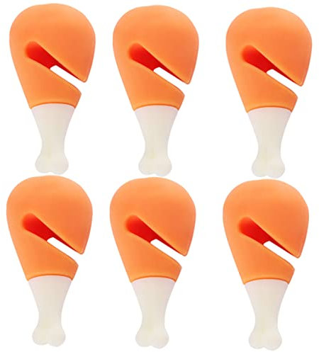 SHOWERORO 6 Pezzi Di Coperchio Per Pentole Con Dispositivo Di Prevenzione Del Traboccamento Supporto Per Coperchio A Prova Di Ebollizione Tappi Per Versamenti Di Liquidi Supporto Aperto