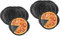 Cabilock 2 Juegos Plato De Pizza Bandeja De Pizza Molde Redondo Para Pizza Con Agujeros Paleta De Pizza Bandejas Para Hornear Sartenes Para Pizza Con Agujeros Acero Carbono 4 Uds * 2