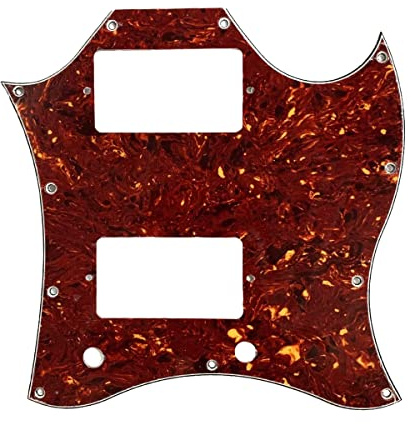 Dopro American Standard SG Guitar Full Face Pickguard fits USA Gibson SG Special Guitar Vintage Tortoise