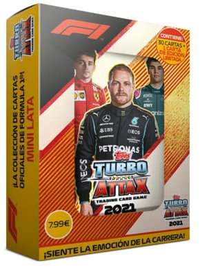 Topps F1 Turbo Attax Mini-Dose, Verschiedene Modelle