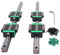CNCYEAH 2 Stück Linearschiene Linearführung HGR20-800mm Führungsschiene + 4 Stück HGW20CC Gleitblock Hochpräzise CNC-Teile für CNC-Fräser Drehmaschinen 3D-Drucker lineare Führungsschiene