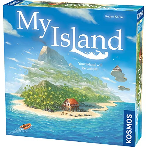 Thames & Kosmos My Island: Your Island Will Be Unique, Decision-Making Board Game, Family Games for Game Night, Board Games for Adults and Kids, For 2 to 4 Players, Age 10+
