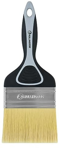 ROLLINGDOG Pincel de pintura grande: pincel suave para superficies lisas, pintura de pared, techo, persianas, grandes superficies (100 mm)