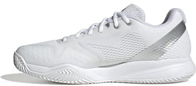 adidas Herren Courtflash Speed 2 Mens Tennis Shoes Tennisschuhe, Cloud White/Cloud White/Core Black, 43 1/3 EU
