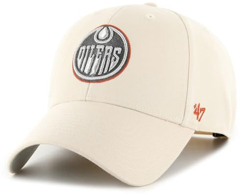 '47 Brand Snapback Cap - METALLIC Edmonton Oilers Natural