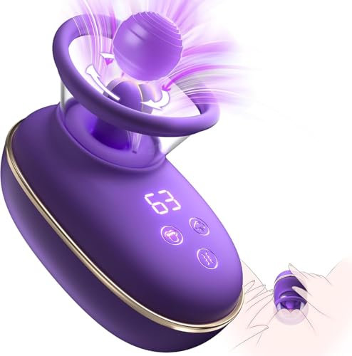SENSIVO Vibrator Sex Spielzeug für die Frau, 3 in 1 G Punkt Vibration mit 3 Saugstärken & 9 Lecken und Vibrationsmodi, Sexspielzeug Vibratorensets für Frauen Klitoris, Geschenke für Frauen