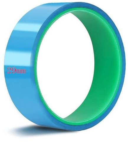 Phidinova Tubeless Bicycle Wheel Rim Tape 700C Advanced, Bike Rim Tape Blue Roll for Anti Puncture Vacuum Tubeless Tire Pad MTB/Road Rim Wheel Strip Tape Length 10m Width 29mm