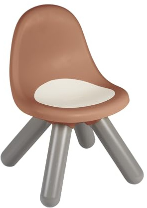 Smoby Life - Kid Chair Terracotta - Indoor and Outdoor Use - Anti-UV Treated - Recycled Material - From 18 Months - Made in France