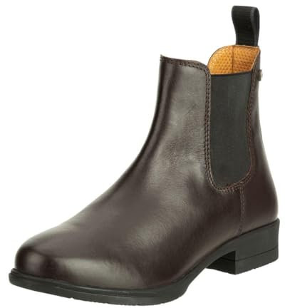 SUEDWIND FOOTWEAR Chelsea Stiefeletten Nova Jodhpur Classic – Damen Boots aus Rindsleder – atmungsaktive Schlupfstiefeletten – Nova Gummisohle & Micro-Lining – Schuhe in Braun – Gr. 40