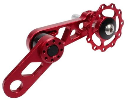 MiOYOOW Cykelkedjespännare, cykel växelverk kedjor aluminiumlegering för MTB vägcykel cykling