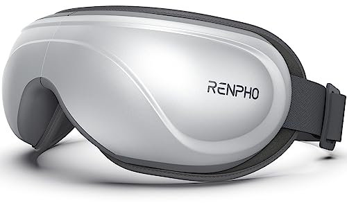 RENPHO Eyeris 2 - Extended Augenmassagegerät mit Wärme und Vibration, Eye Massager zur Entspannung, Augenpflege, für Augenbelastung, Trockene Augen, Verbessert den Schlaf