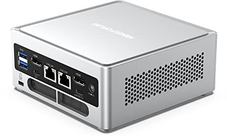 MINISFORUM Venus Series NPB6 Mini PC 13TH Gen Core i7-13620H(10C/16T,up to 4.9GHz) Barebone Micro PC Without RAM and SSD, Dual 2.5G LAN Ports, 2xUSB4/2xHDMI/WIFi 6E/BT5.2/4xUSB3.2 Mini Tower Computer