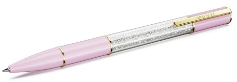 Swarovski Crystalline Luster kulspetspenna, rosa, guldfärgad