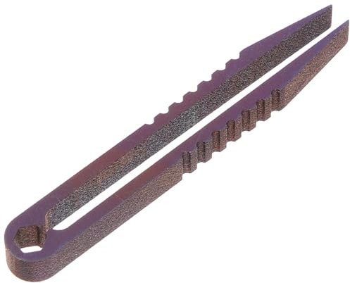 Artibetter Pince à Épiler Titane Outil Miniature Portable Pour Camping Et Activités Extérieures Design Élégant Et Multifonctionnel