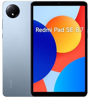 XIAOMI Redmi Pad SE 8,7 Pouces avec Bague de Support Hyper OS 2,0GHz 4Go 64Go Bleu(Version Française + 2 Ans de Garantie)