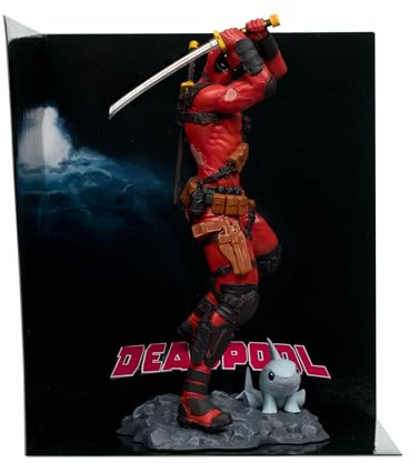 McFarlane Marvel Deadpool 1:10th Scale Collectible with Scene (Deadpool #1) Toys